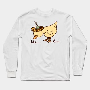 Little Dandelion Duck Long Sleeve T-Shirt